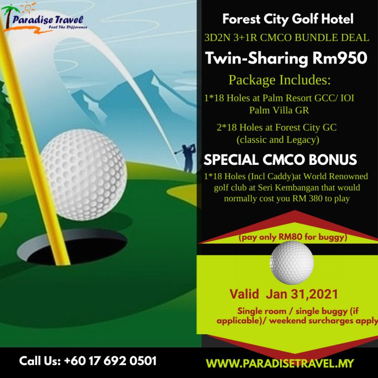 Forest City Golf Hotel Package C